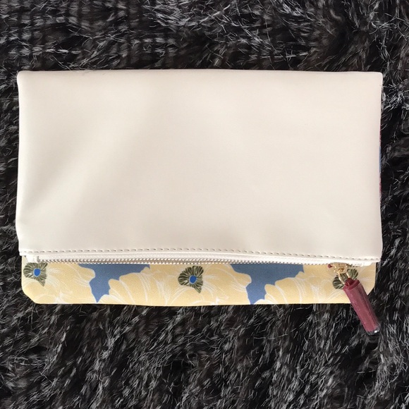 Rachel Pally Floral and Leather Clutch - Picture 2 of 8